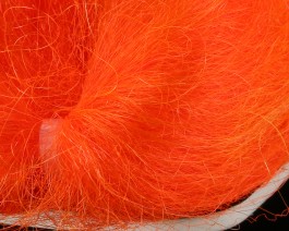 Fine Trilobal Wing Hair, Hot Orange